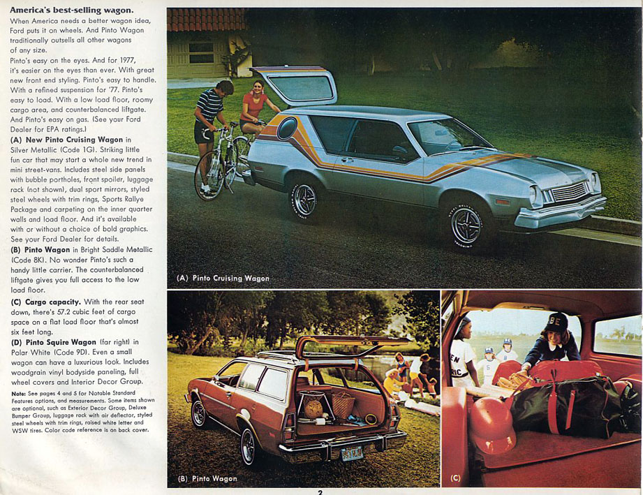 1977 Ford Wagons Brochure Page 10
